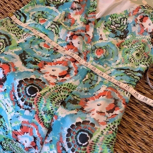 Tribal Multicolor Floral Midi Dress - Picture 10 of 10